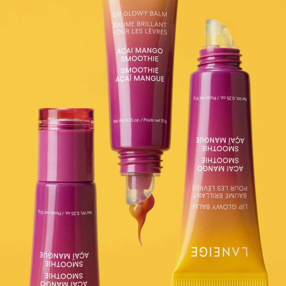 LIP GLOWY BALM ACAI MANGO SMOOTHIE (B&Aacute;LSAMO PARA LABIOS)